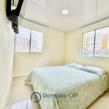 Rentalsop Bo01 Acogedor Apto Familias A 5 Min De Playa * Cartagena